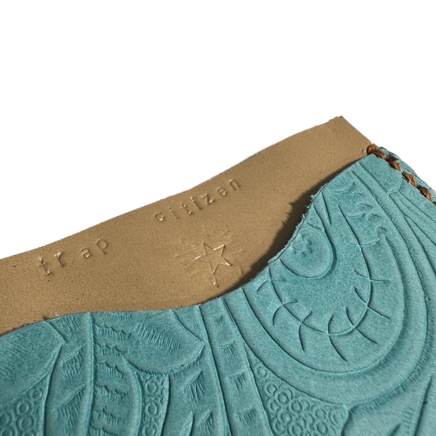 RINGED CARD HOLDER: Caustic Leather & Summerzuul