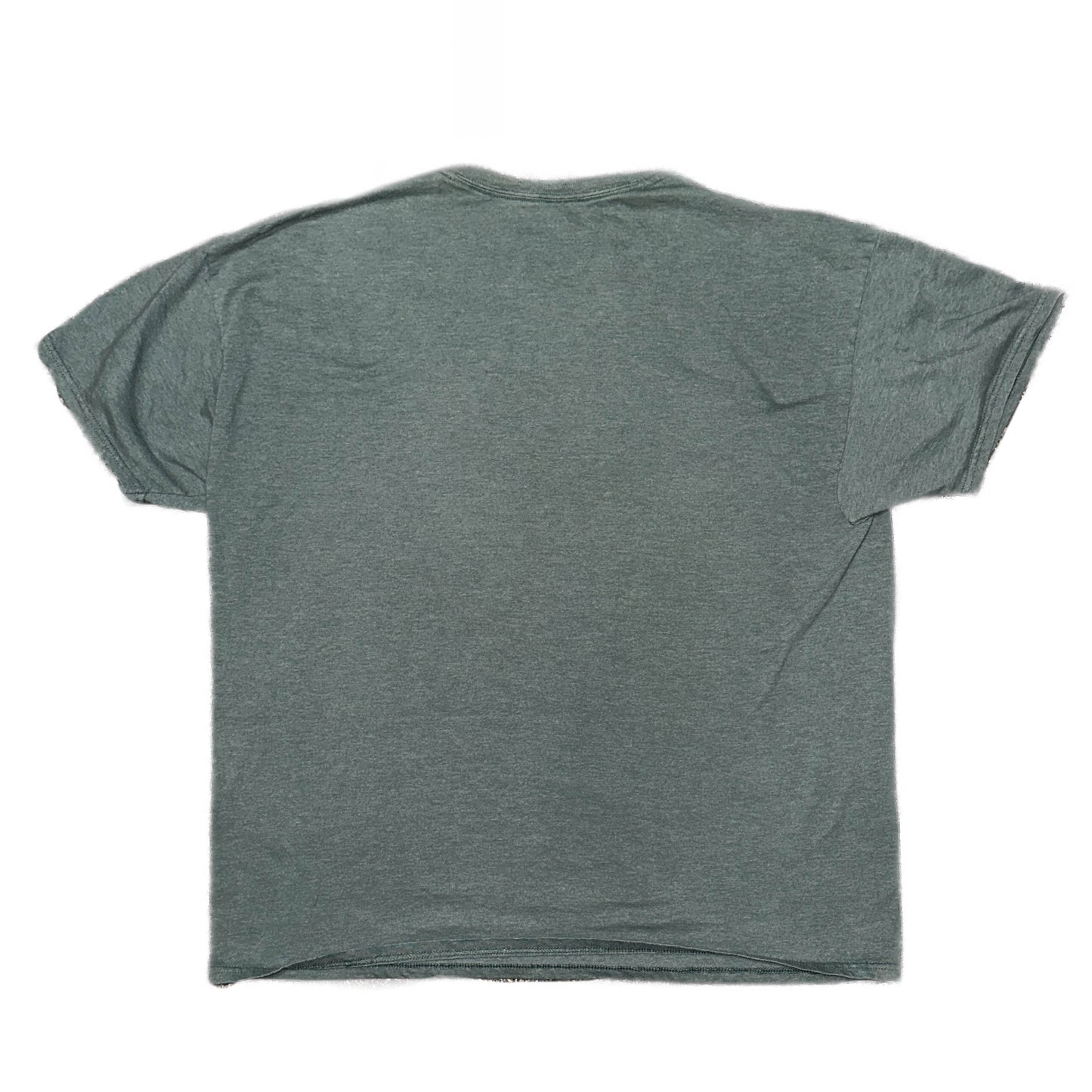 "PORTRAIT" Green Pocket Tee