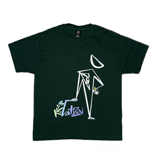 "HIGHROGLYPH 002" Green Tee