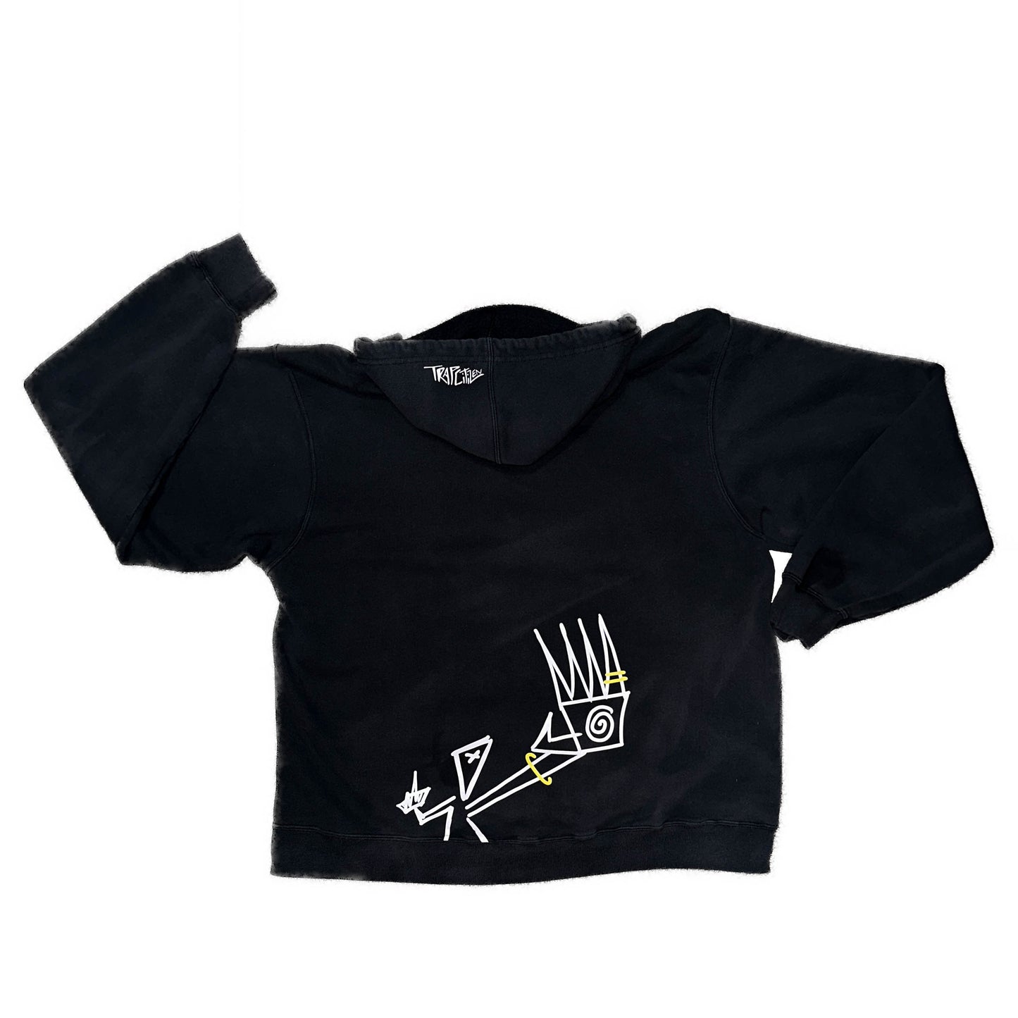 "IDGAF" Hooded Zip-Up