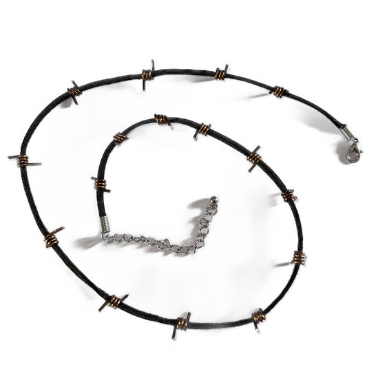 Barbed Wire Necklace