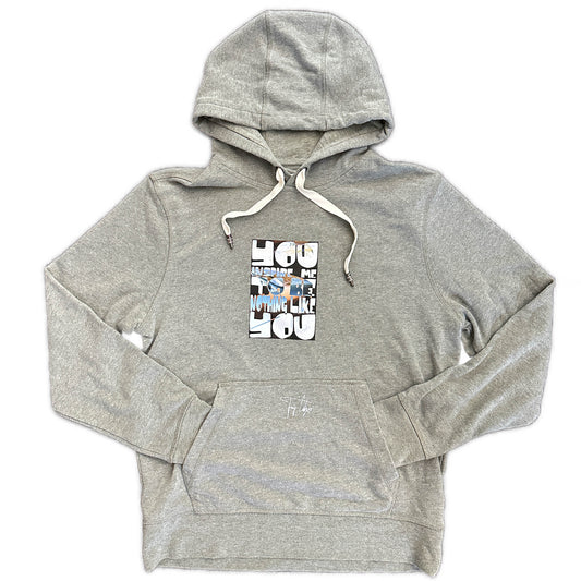 "VITAL INSPIRATION" M Hooded Sweatshirt (MISPRINT)